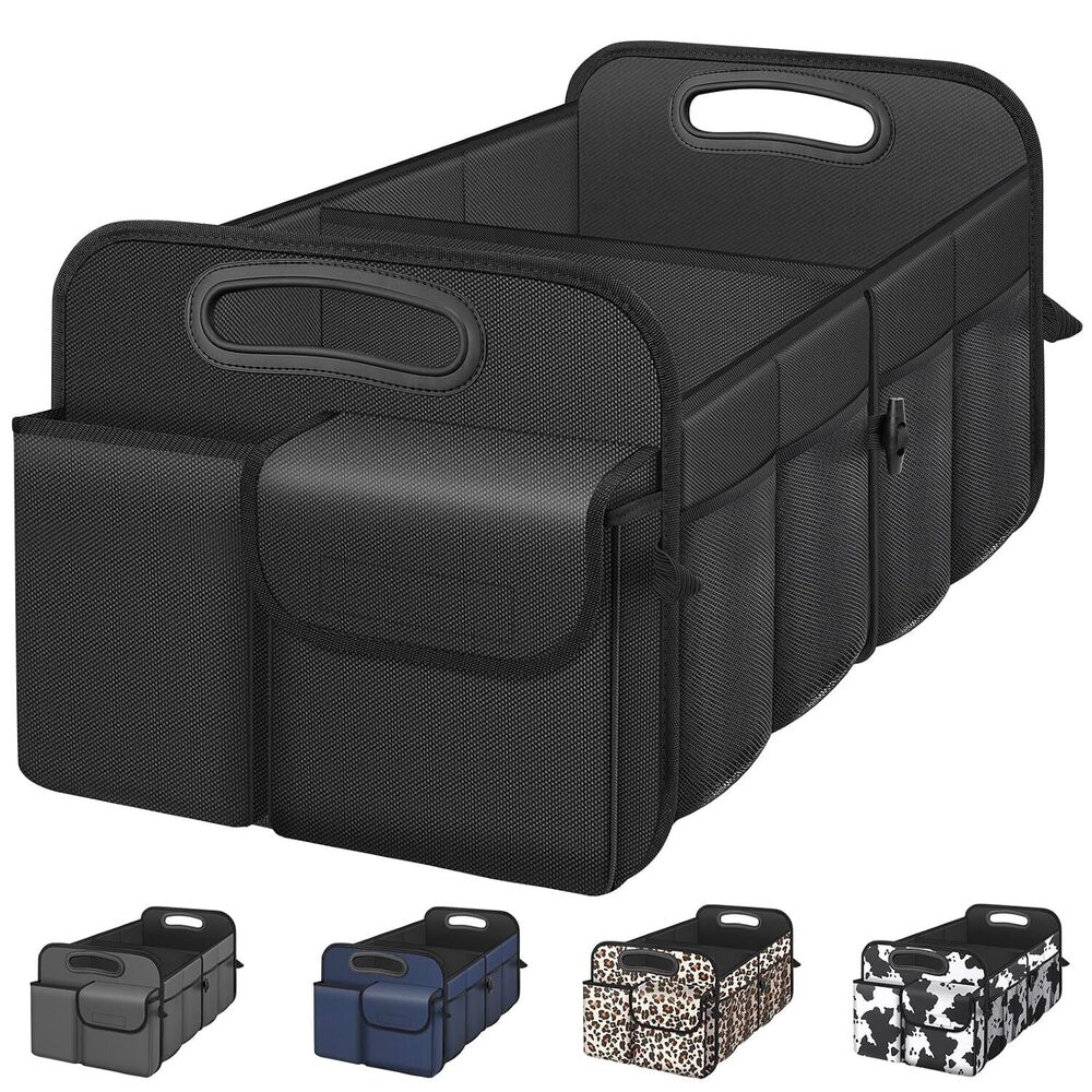 Car Trunk Organizer with Large Capacity Waterproof Car Accessories for